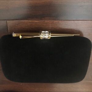 Rodo italy suede clutch